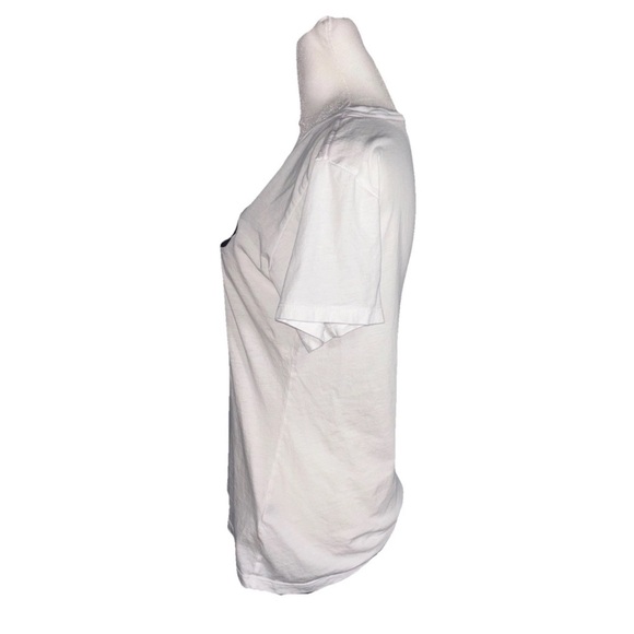 Kate Spade Disney Collab Minnie Patch Tee Short Sleeve Fresh White Medium - Picture 13 of 13